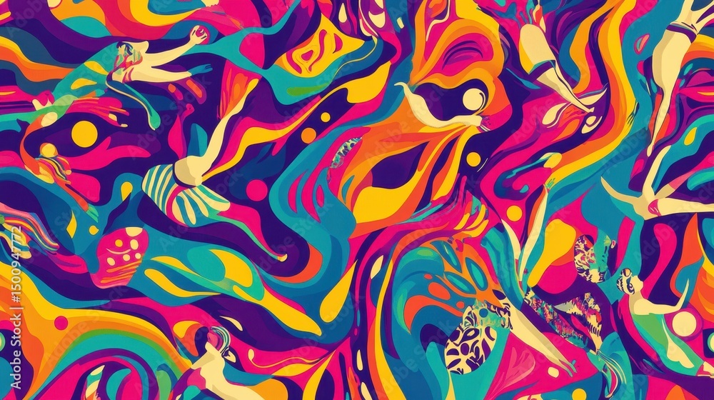 Danza de Colores Fluidos Danza de Colores Fluidos