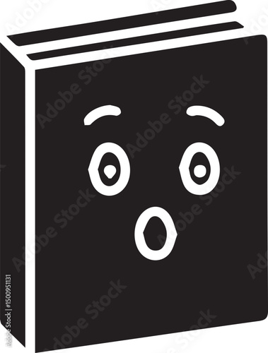An Astounded Story: A Book with a Surprised Expression Comes to Life