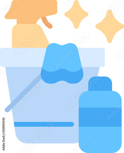 Cleaning tools icon