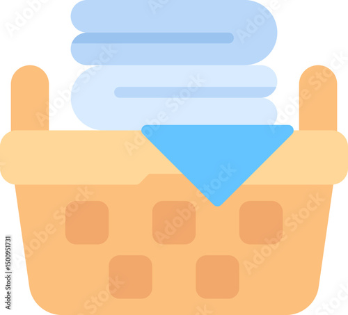 Laundry basket icon