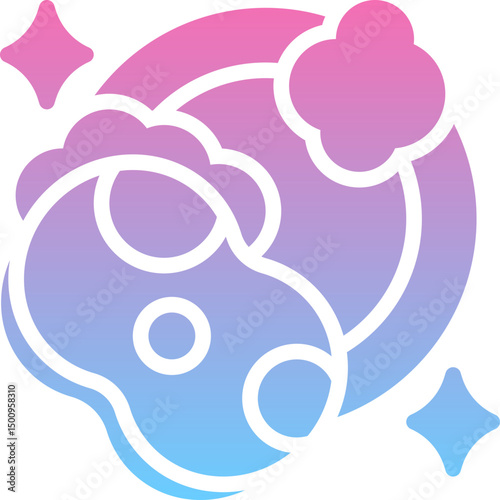 Cleaning plate icon