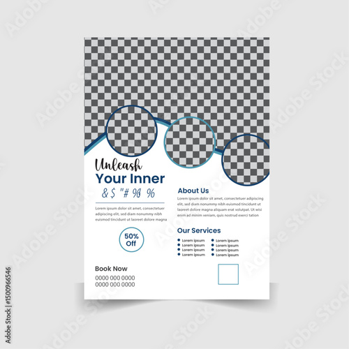 ravel flyer or poster brochure design layout. 3 colorful Travel flyer template for travel agency