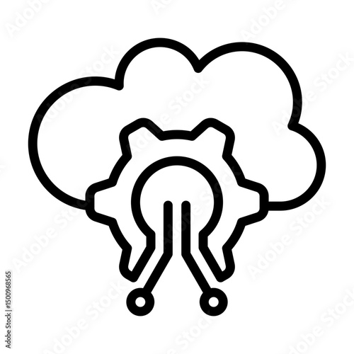 Cloud Automation Icon