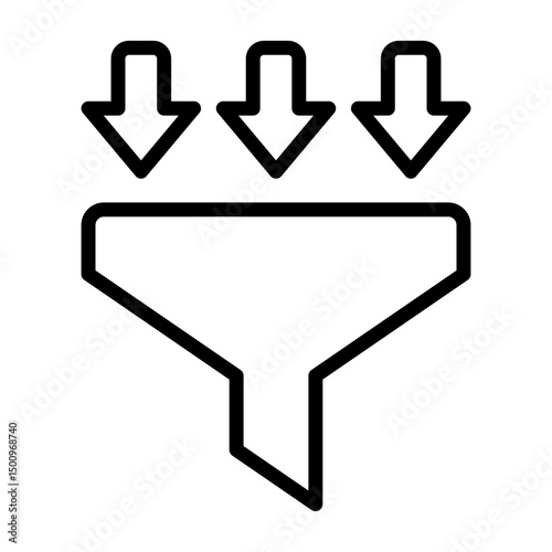 Sales Funnel Icon