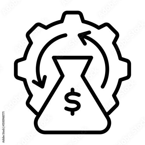 Finance Automation Icon