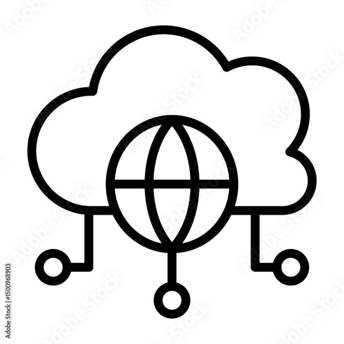 Cloud Deployment Icon
