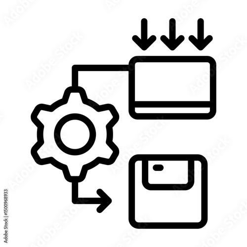 Etl Process Icon