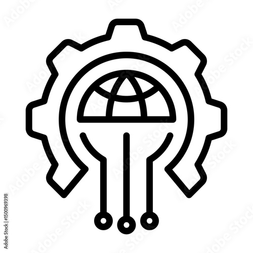 Digital Transformation Icon