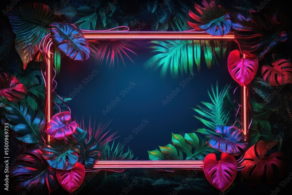 Obraz premium Leaf backgrounds outdoors tropics.