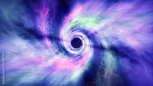 colorful background for your design, abstract spiral tunnel