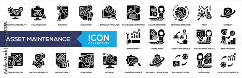 Asset Maintenance Icon Collection