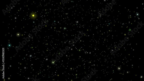 Glowing Particles Background Light Effects & Shimmering Visuals for Digital Designs