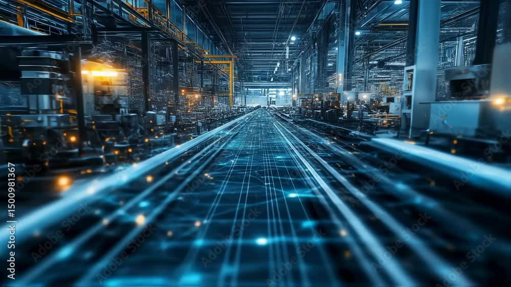 Digital transformation and industrial revolution in complex factory setting