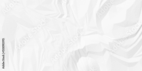 Crumpled paper Blank white crumpled and creased paper poster.	wrinkle paper background Use for your any contents design.