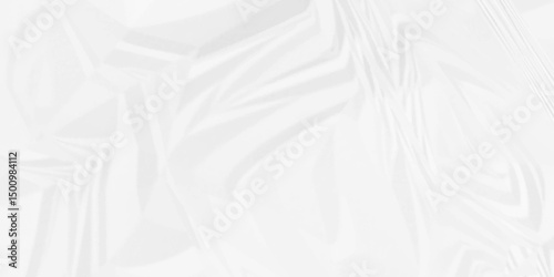 Crumpled paper Blank white crumpled and creased paper poster.	wrinkle paper background Use for your any contents design.