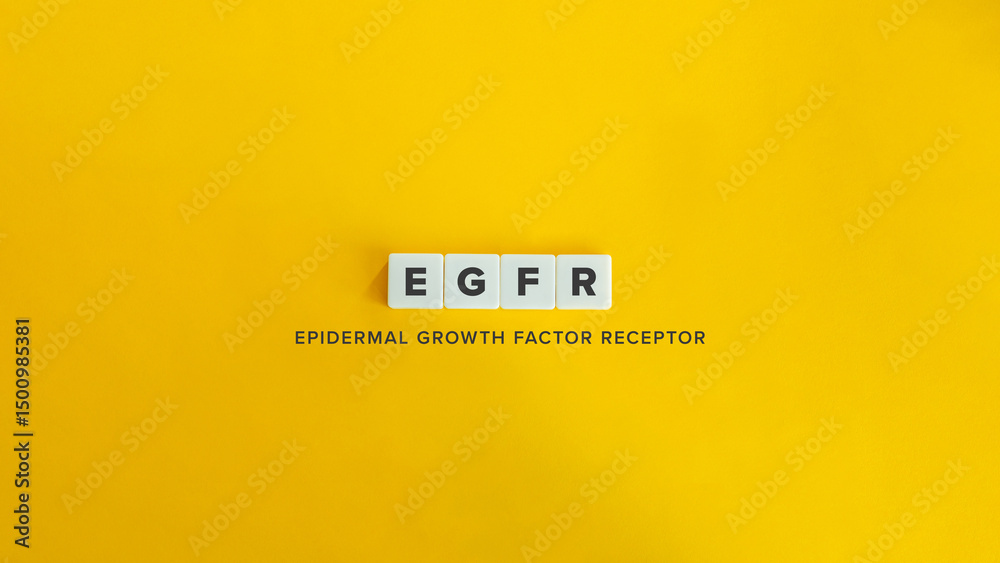 Obraz premium EGFR, Epidermal growth factor receptor