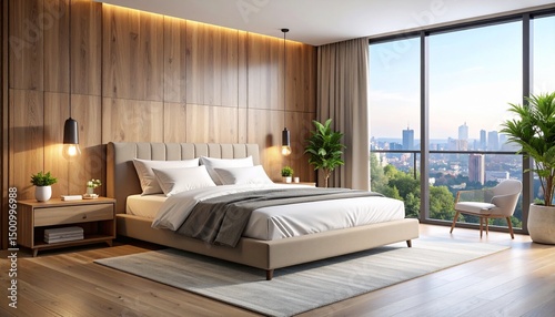 bed room interior