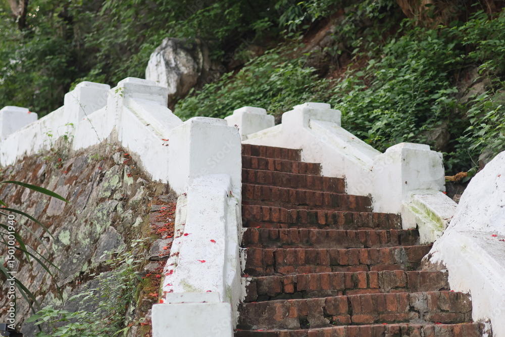 Phousi Mountain Steps in Luang Prabang