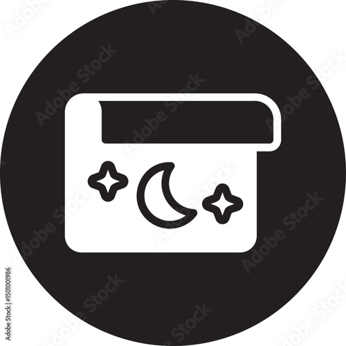 blanket glyph icon