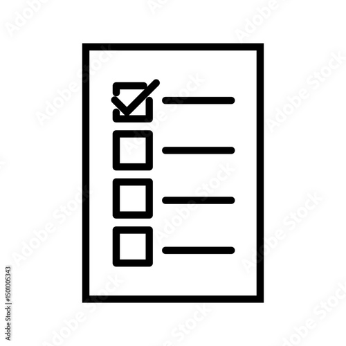 icon Clipboard, checklist, report, survey