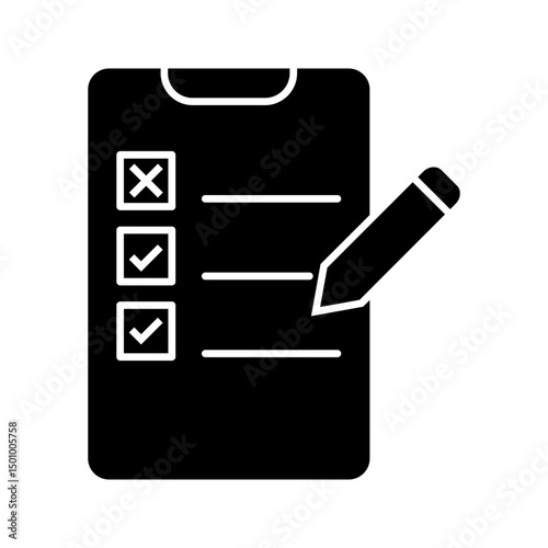 icon Clipboard, checklist, report, survey