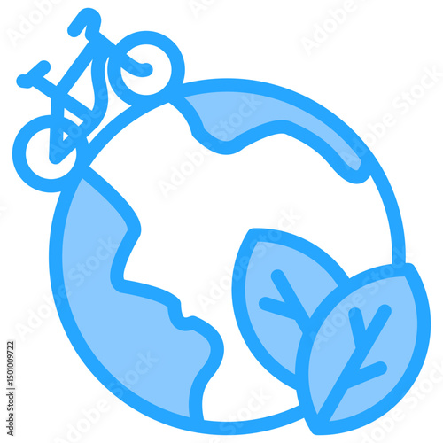 Eco Friendly Travel Icon