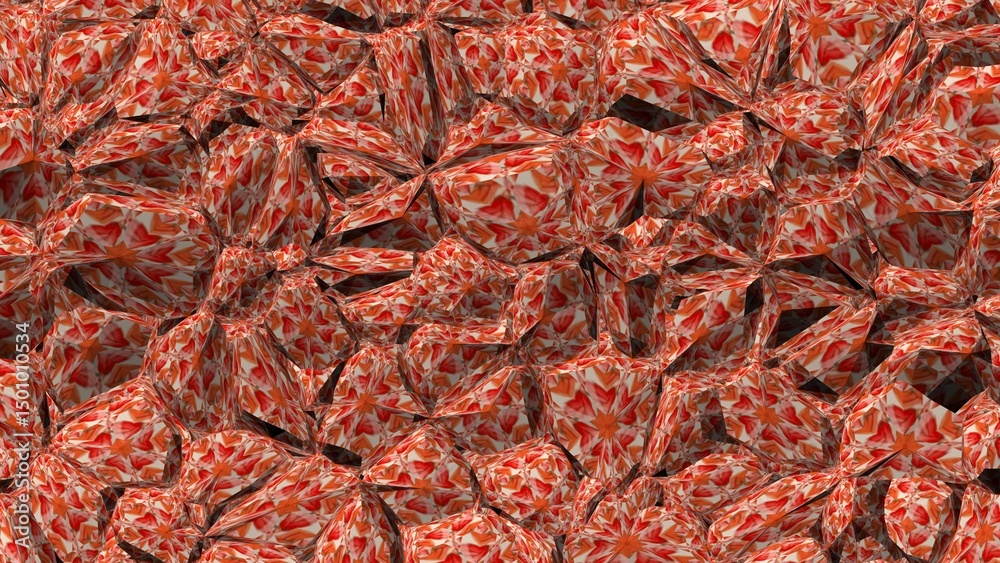 Fototapeta premium Abstract wallpaper 4k. Background pattern for video.