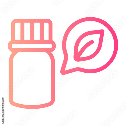 essential oil gradient icon