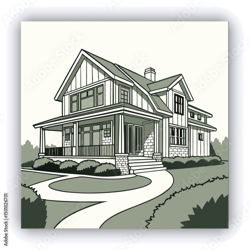 Engage your audience with our stunning real estate house social media post or square template, designed to captivate and attract potential buyers with its eye catching visuals and compelling content
