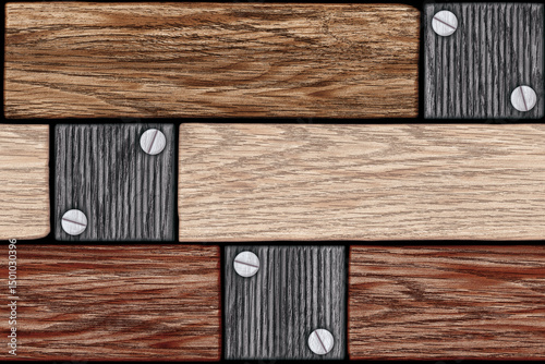 Fototapeta Naklejka Na Ścianę i Meble -  Home decorative 3d elevation wall tiles design, Seamless Ceramic Tiles Designs, Seamless Ceramic Wall tiles design Natural Stone Bricks wallpaper design Home decorative 3d elevation Background.
