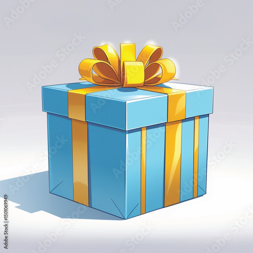 gift box isolated on white