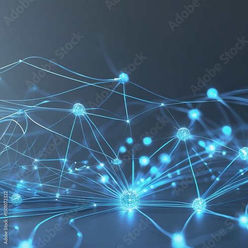 Abstract Neural Connections in a Digital Network System