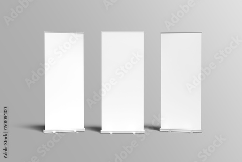 Rollup Banner Blank Mockup