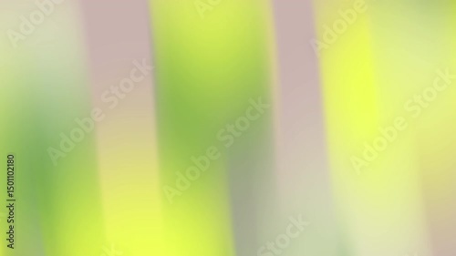 Blurred abstract background of green yellow and beige colors.