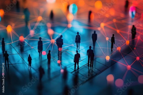 Networked people in a global business context