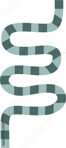 board game path for kid activity book