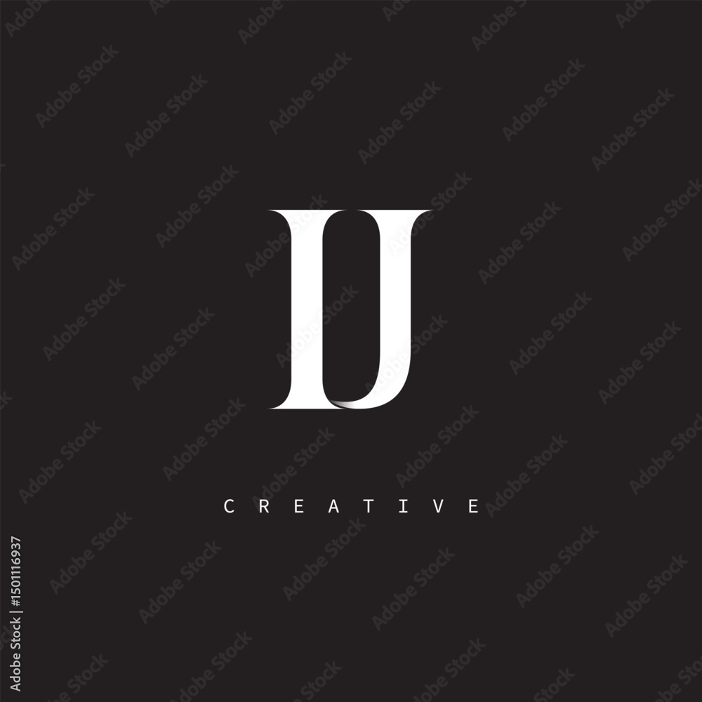 IJ Monogram Logo – Minimal Elegant Letter mark for Luxury, Fashion & Creative Brands IJ Monogram Logo – Minimal Elegant Letter mark for Luxury, Fashion & Creative Brands