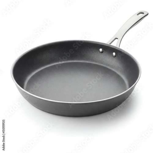 Frying pan isolated on white background.