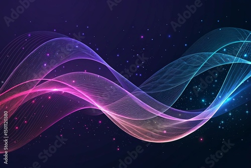 Abstract Digital Flow