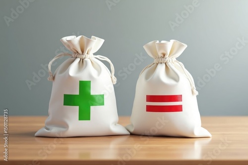 Healthcare Costs Plus Equals Budget Impact  Medical Expenses  Finance photo