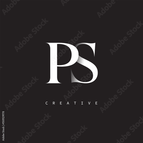 PS Monogram Logo – Minimal Elegant Lettermark for Luxury, Fashion & Creative Brands