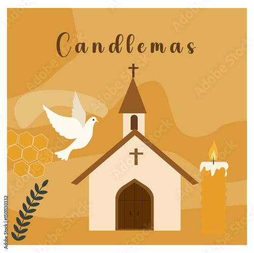 Candlemas Feast of Lights Vector Collection-06