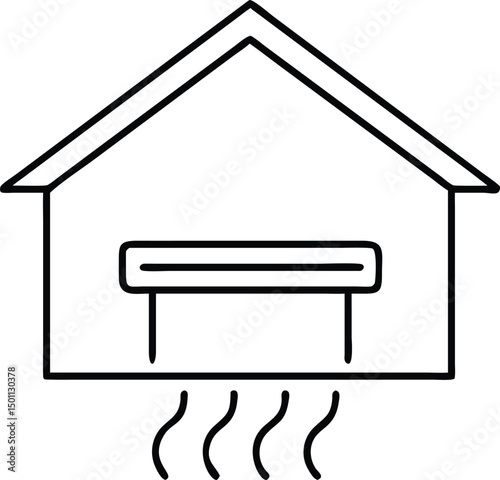 Air Conditioning Unit Icon