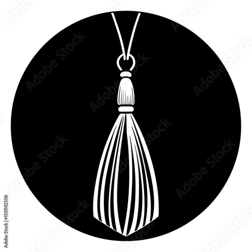 Tassel vector design for digital use on shirts, cards, mugs, and more.