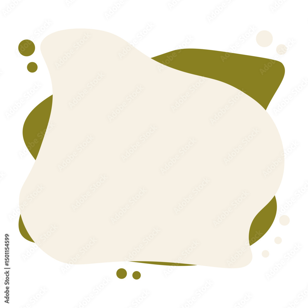 Fototapeta premium Blob Texty Box