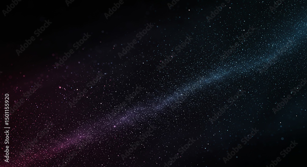 Obraz premium Star Dust Sparkle Background with Gradient Color