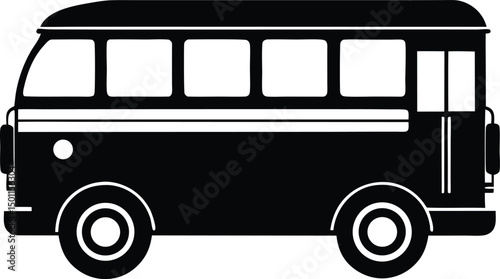 bus, coach london bus vector illustration
