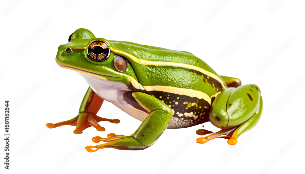 Obraz premium a frog isolated on transparent background