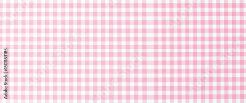 Cute pastel pink gingham checkerboard pattern Perfect for wallpaper, cards, and backgrounds, stock, sweet
