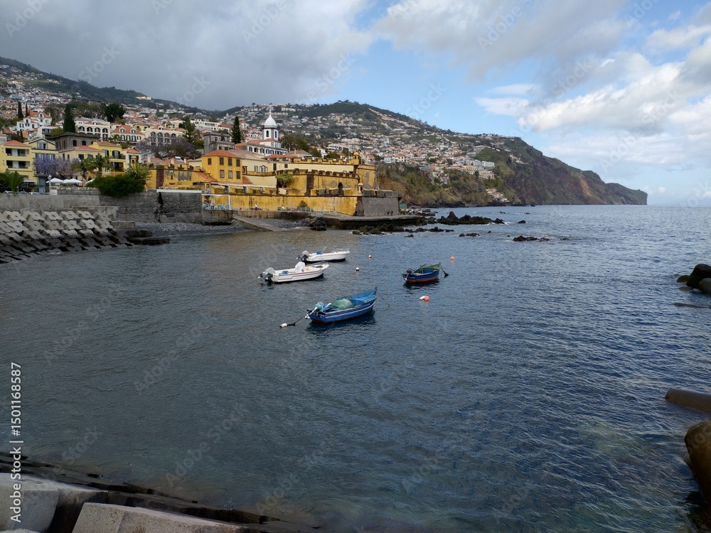 Fototapeta premium boats in the harbour